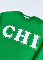 Chi Oversized Sweatshirt - Kelly Green