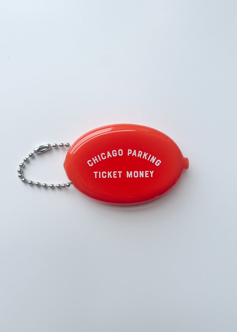 Chicago Parking Ticket Money Coin Pouch