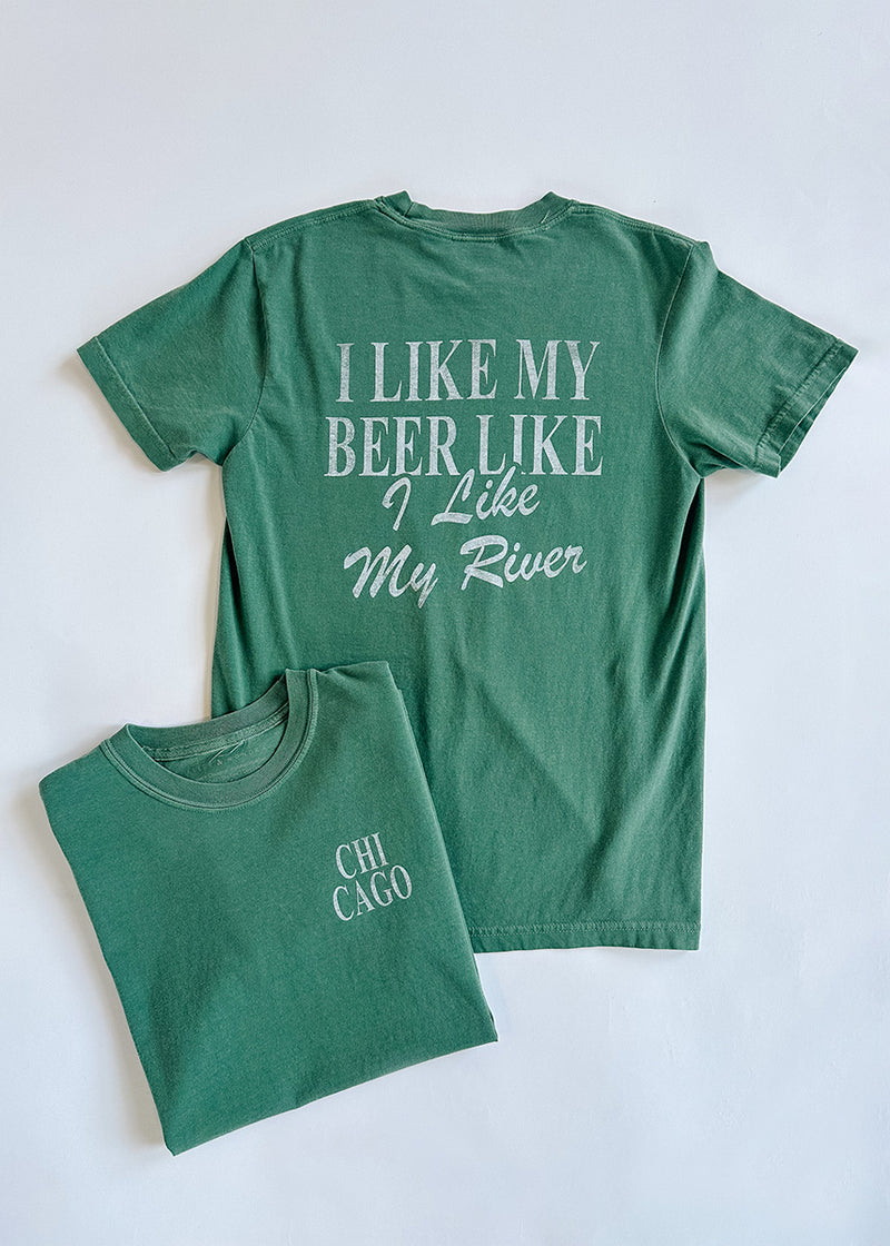 Chicago Green Beers Garment-Dyed Tee - Green