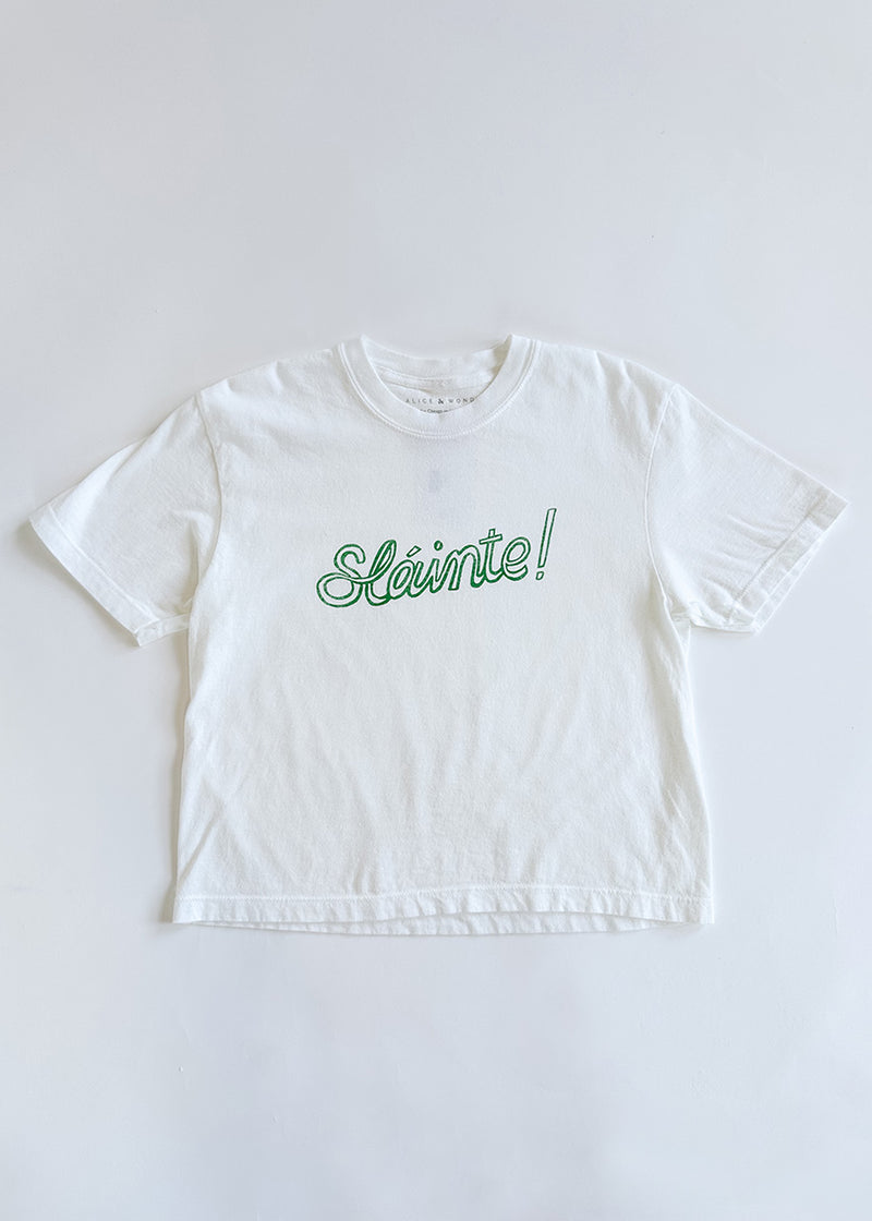 Sláinte Crop Tee