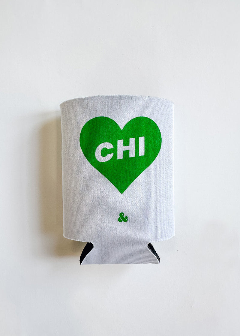 Green Chi Heart Can Cooler