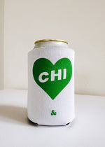 Green Chi Heart Can Cooler