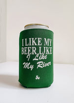 Chicago Green Beers Can Cooler