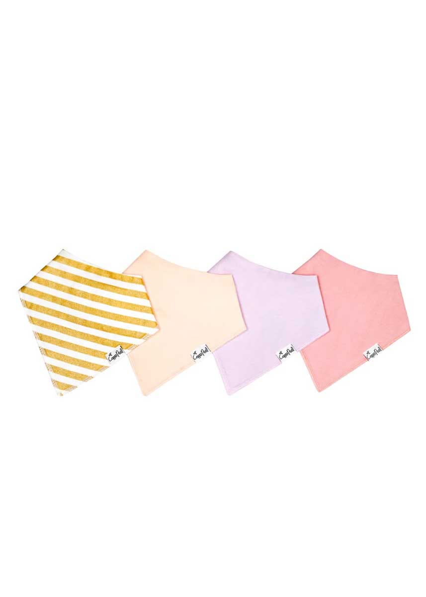Sweetheart Bandana Bib Set - 4-Pack