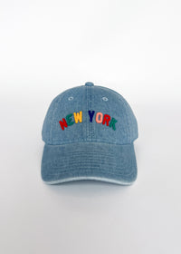 Toddler Sweet Home New York Dad Hat - Denim
