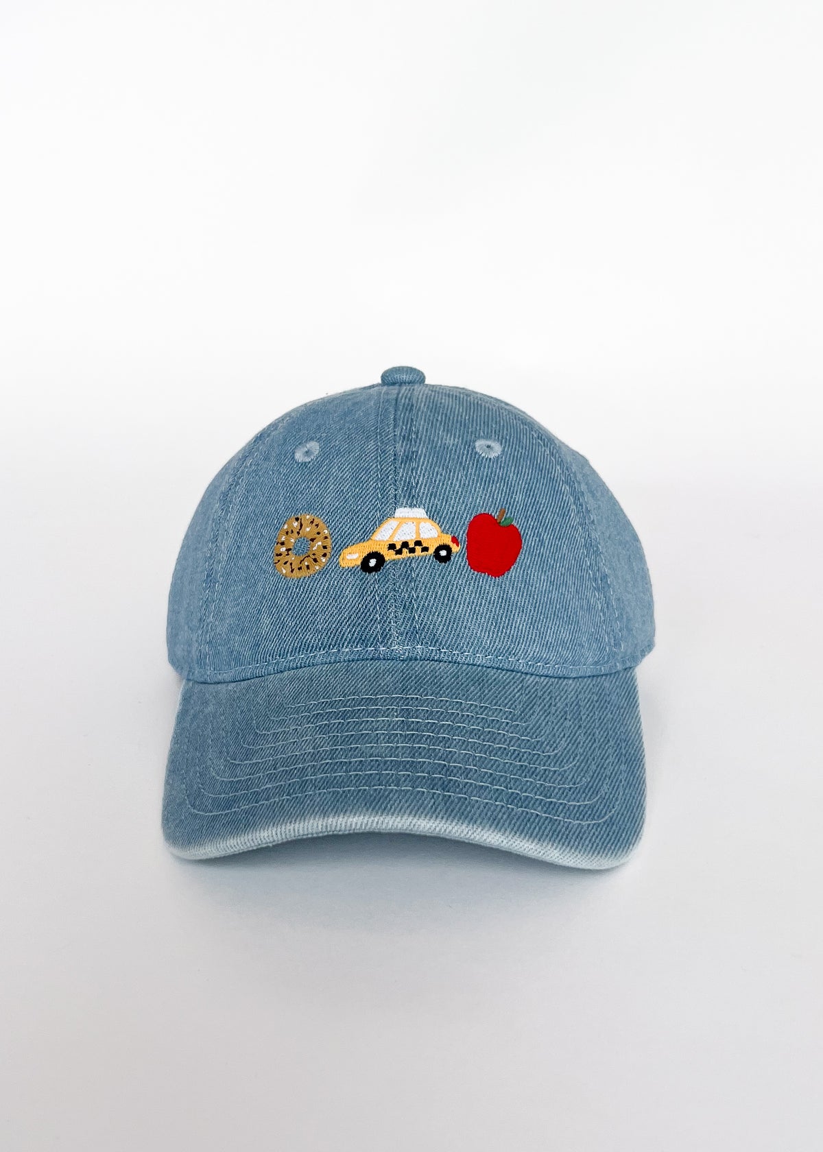 Toddler NYC Icons Dad Hat - Denim