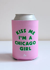 Kiss Me I'm A Chicago Girl Short Can Cooler