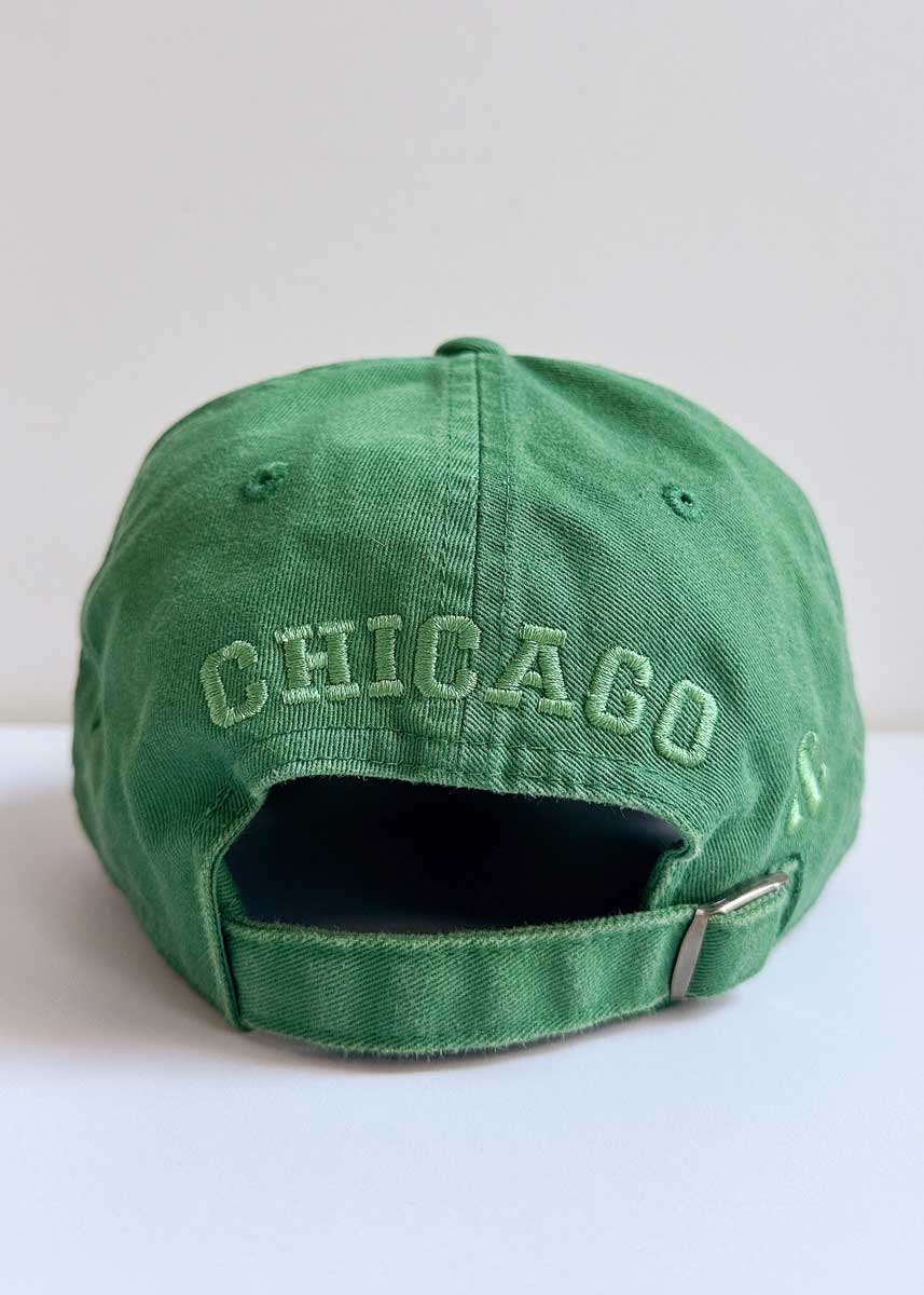 C Is For Chicago Dad Hat - Greenwich Green