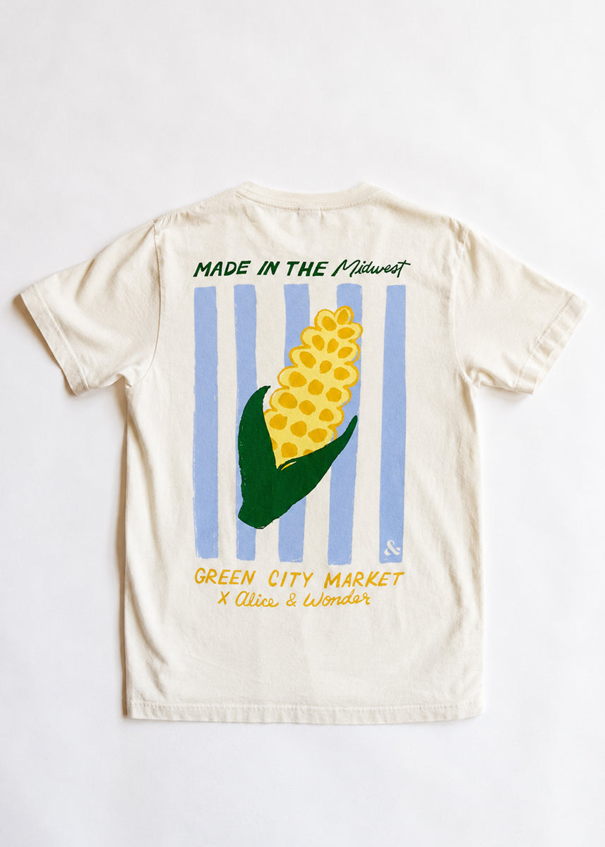 Green City Market Corn Oversized Tee
