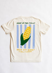 Green City Market Corn Oversized Tee