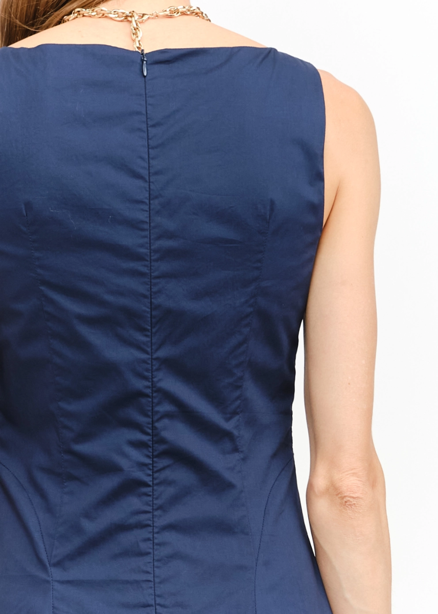 Iggy Boatneck Maxi Dress - Navy