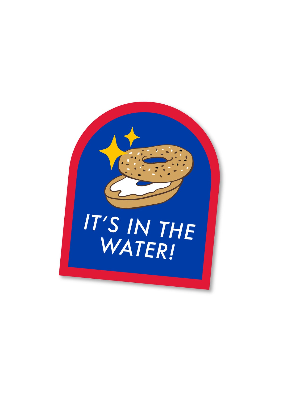 In The Water Sticker