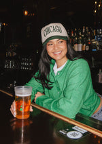 Chicago Puff Baseball Cap - Green