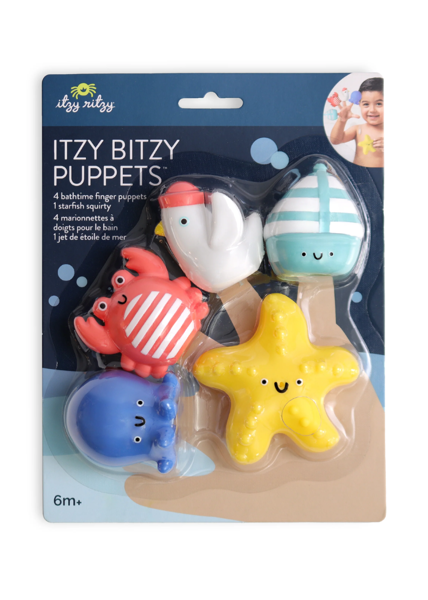 Itzy Bitzy Nautical Bath Puppets