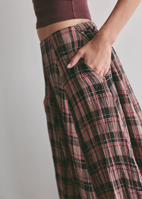 Ives Maxi Skirt - Chocolate Combo