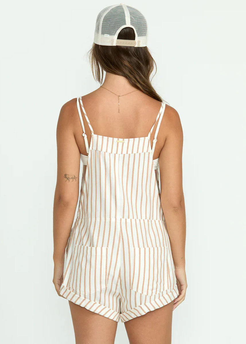 Wild Pursuit Short Overalls - Rose Brown