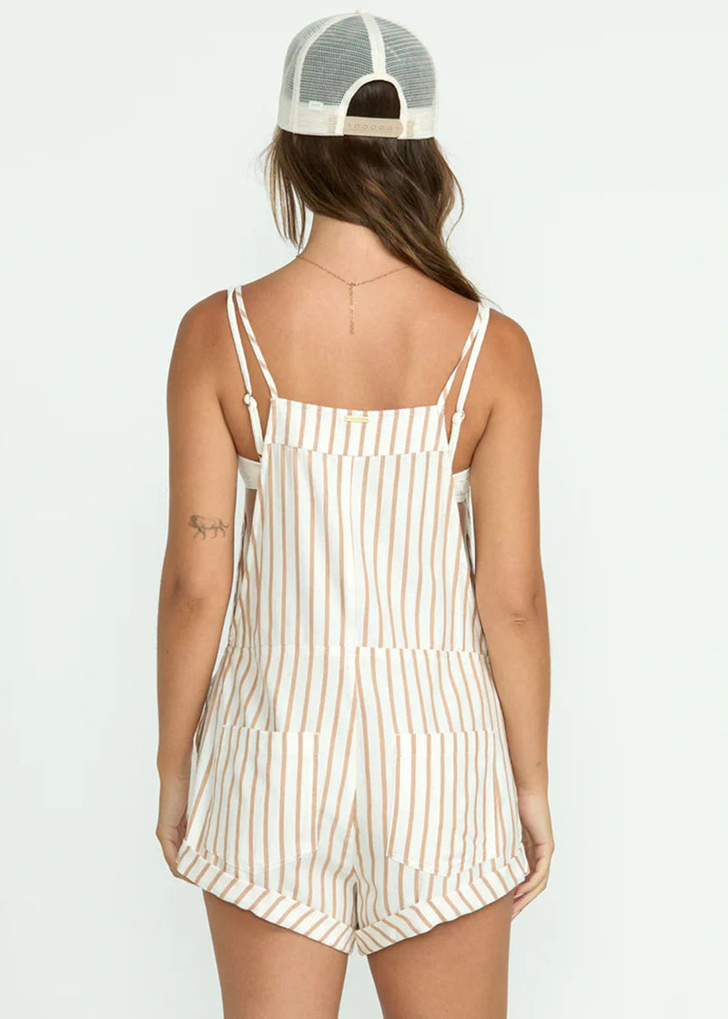 Wild Pursuit Short Overalls - Rose Brown