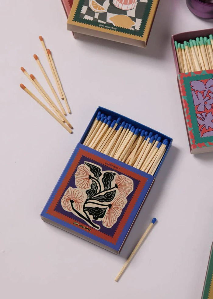 Jumbo Matchbox - Floral