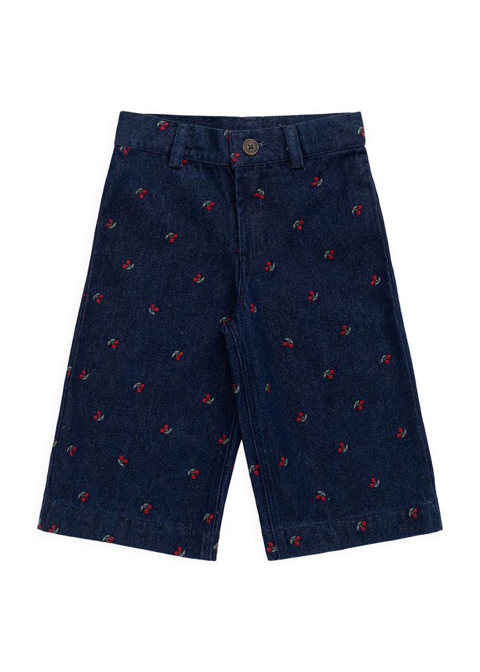 Amandine Pant - Cerise Denim