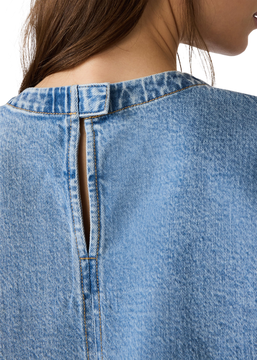 Jesse Denim Top - Storm Blue