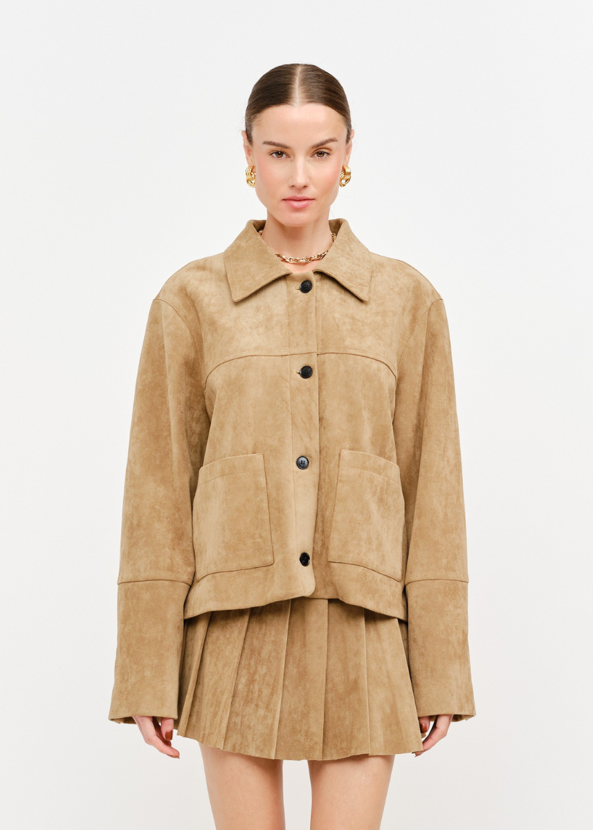 Junie Jacket - Tan