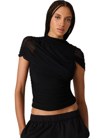 Kerry Mesh Top - Black