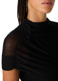Kerry Mesh Top - Black