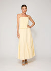 Abbott Maxi Skirt - Pale Yellow