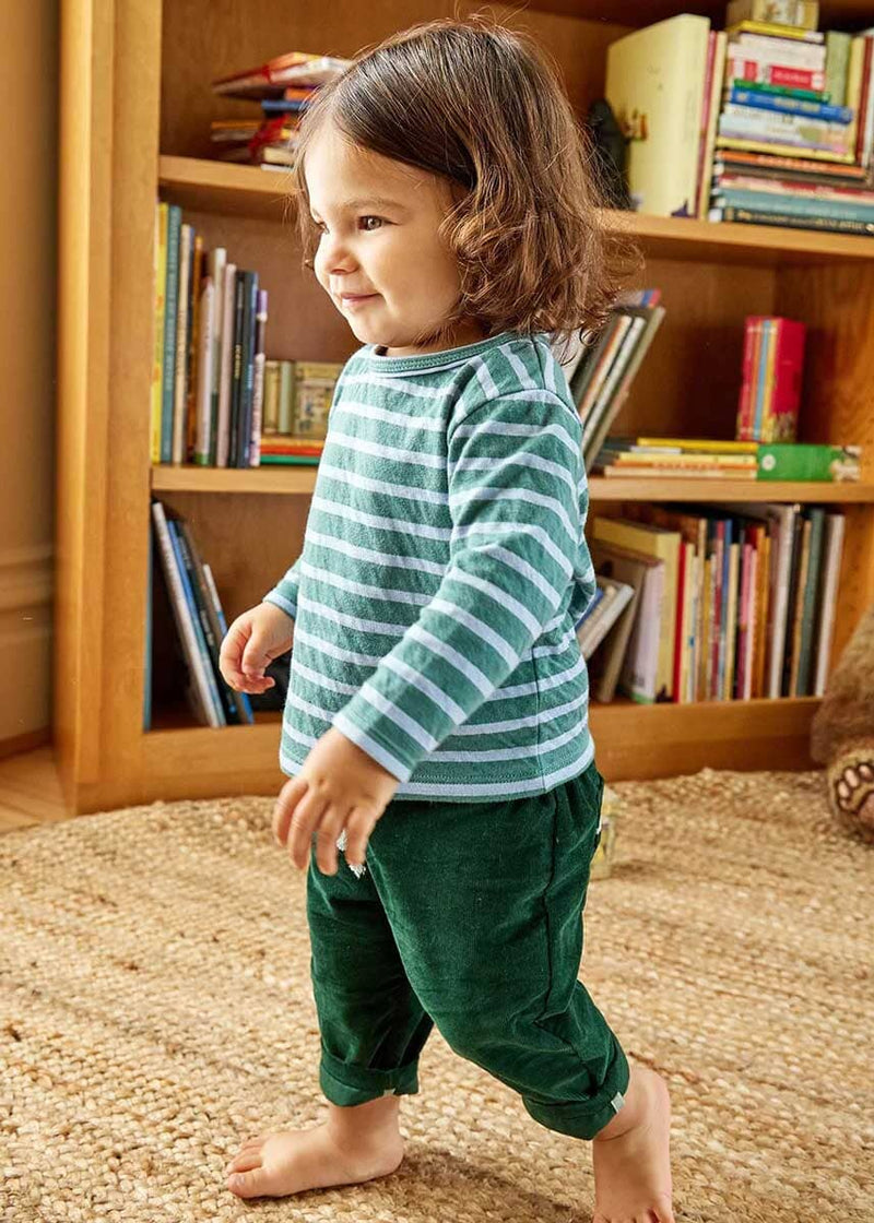 Bowie Baby Pant - Forest Corduroy