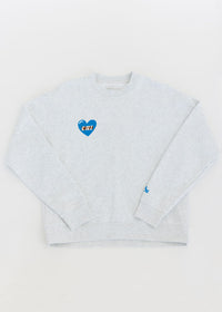 Pre-Order: Lurie Children's Hospital Patches Crewneck - Ash Grey