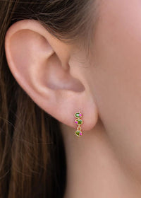 Mini Olive Studs - Gold