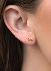 Lil Bow Studs - Gold