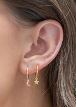 Hyperspace Mini Hoops - Gold