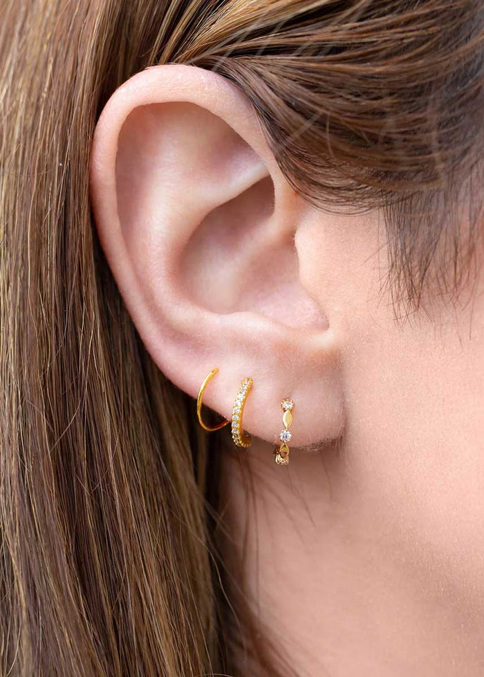 Double Take Twist Hoops