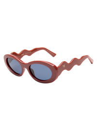 Maya Sunnies - Terracotta Navy