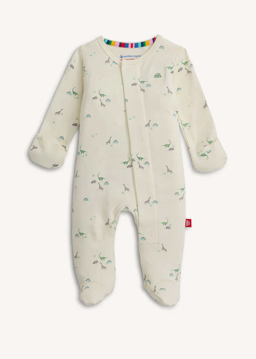 Organic Cotton Magnetic Footie - Tiny Diny