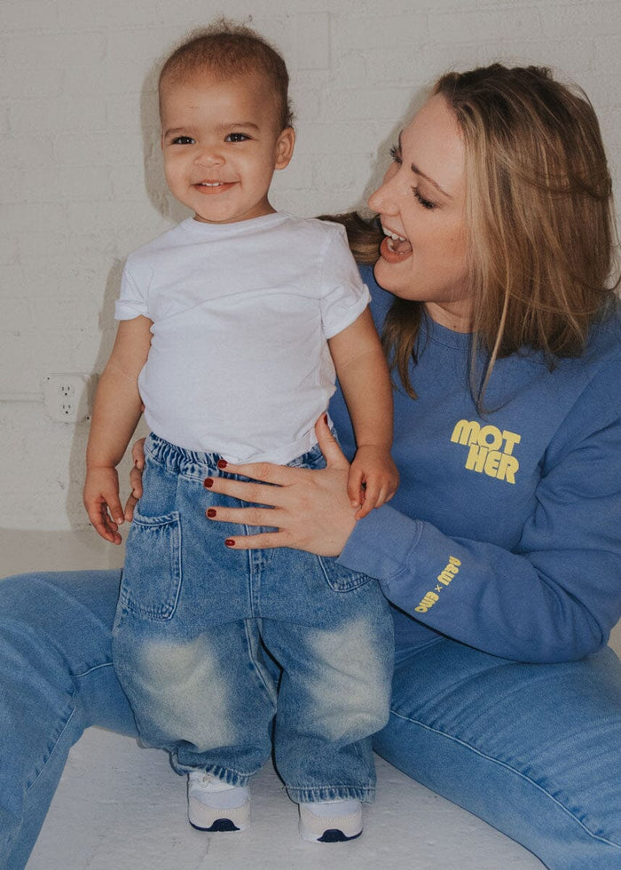 Mother Garment-Dyed Crewneck