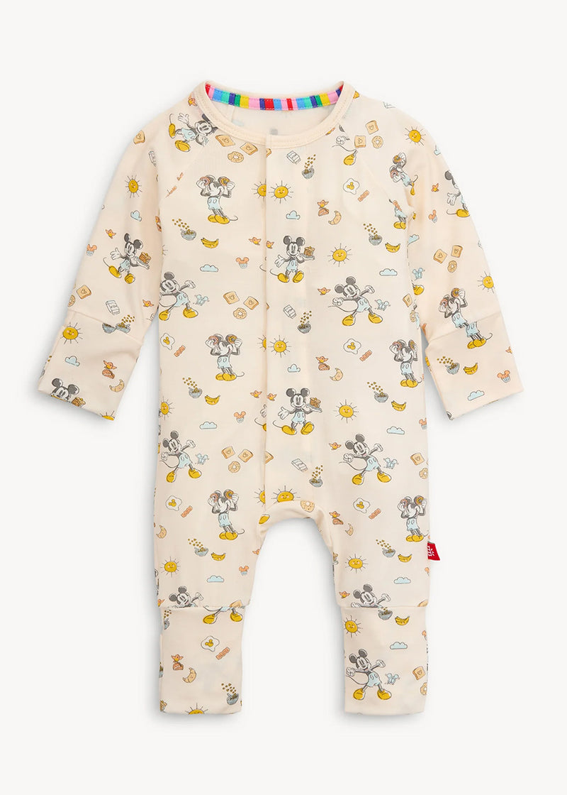 Modal Magnetic Convertible Grow With Me Coverall - Mickey's Brunch Bunch