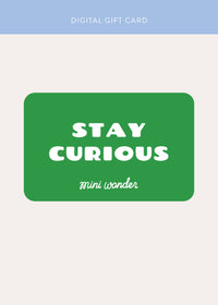 Digital Mini Wonder Gift Card
