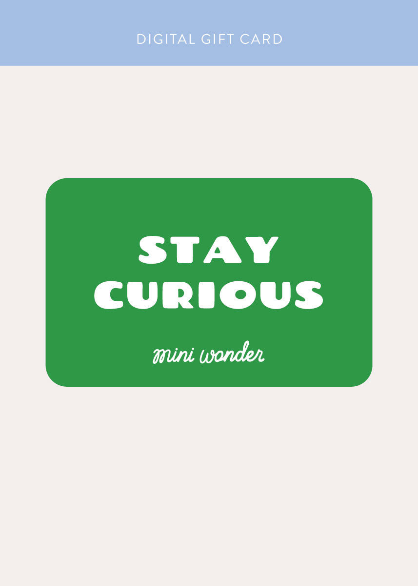 Digital Mini Wonder Gift Card