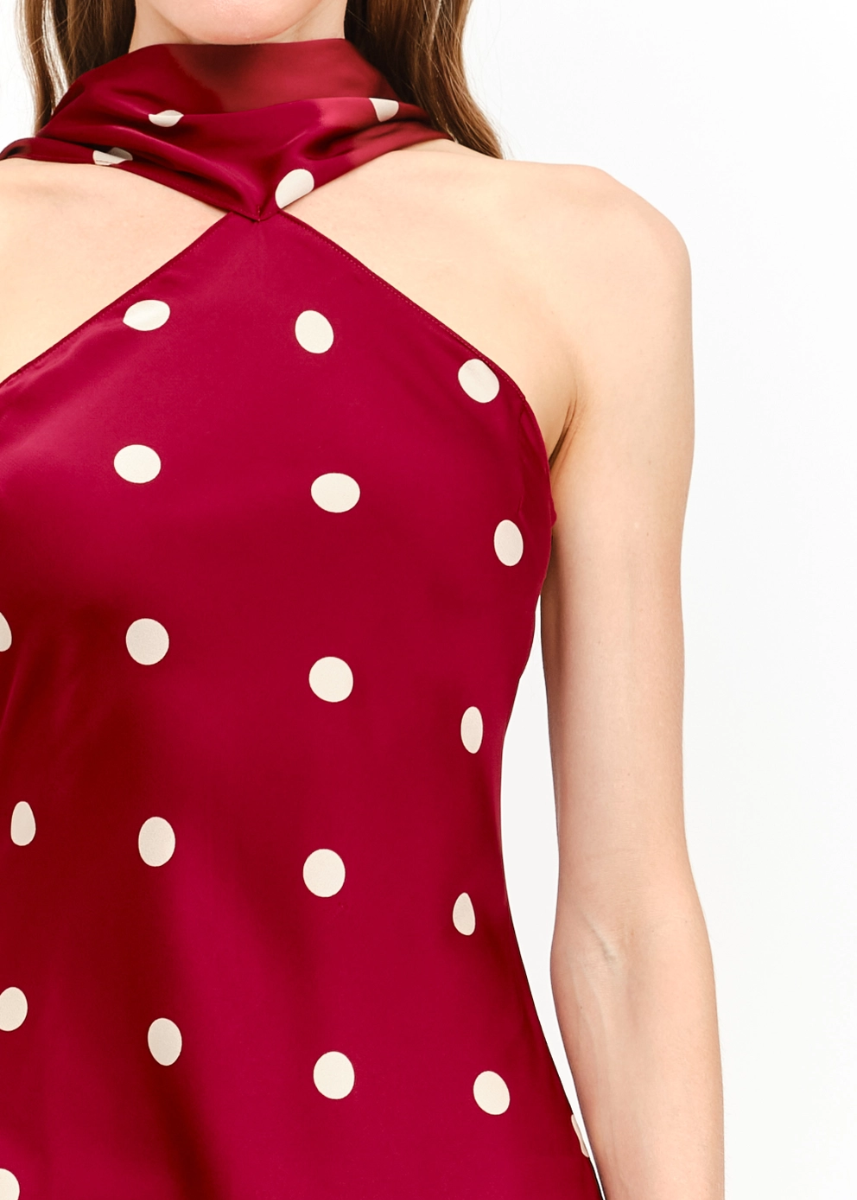 Magdalena Dress - Wine