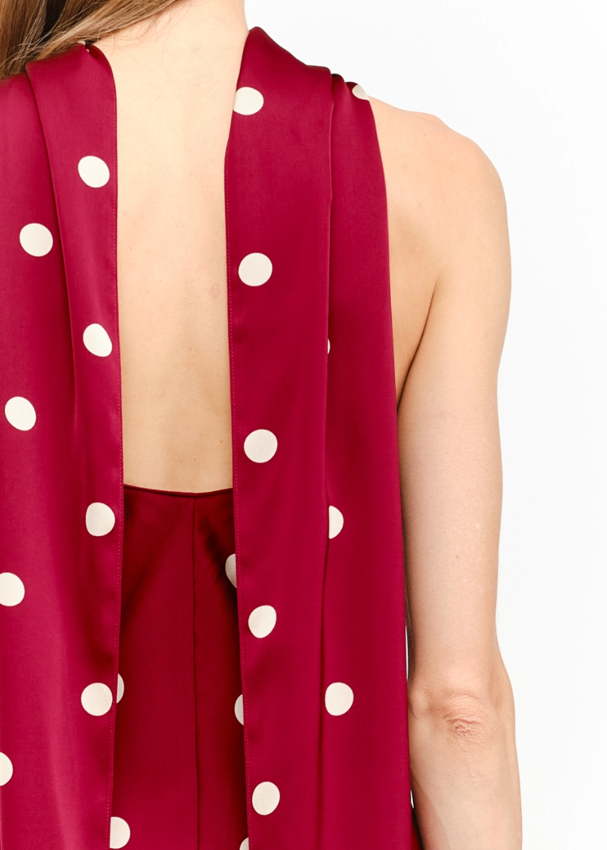 Magdalena Dress - Wine