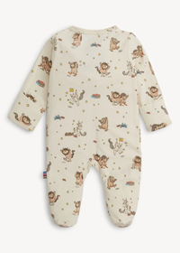 Magnetic Right Fit Footie - Where The Wild Things Are