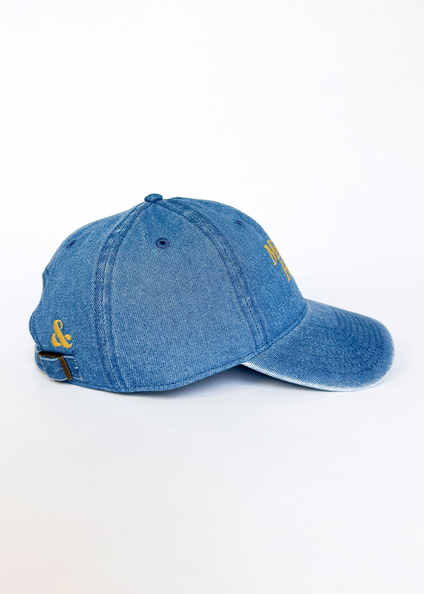 Midwest Honey Dad Hat - Dark Denim