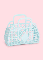 Mini Retro Basket - Blue