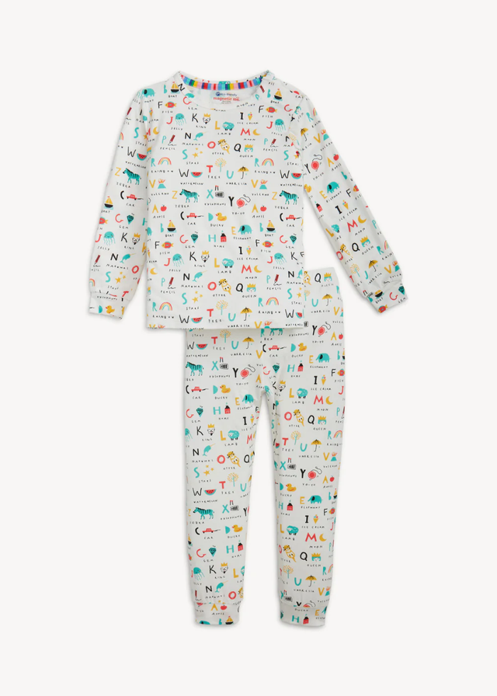 Modal L/S Pajama Set - ABC Love
