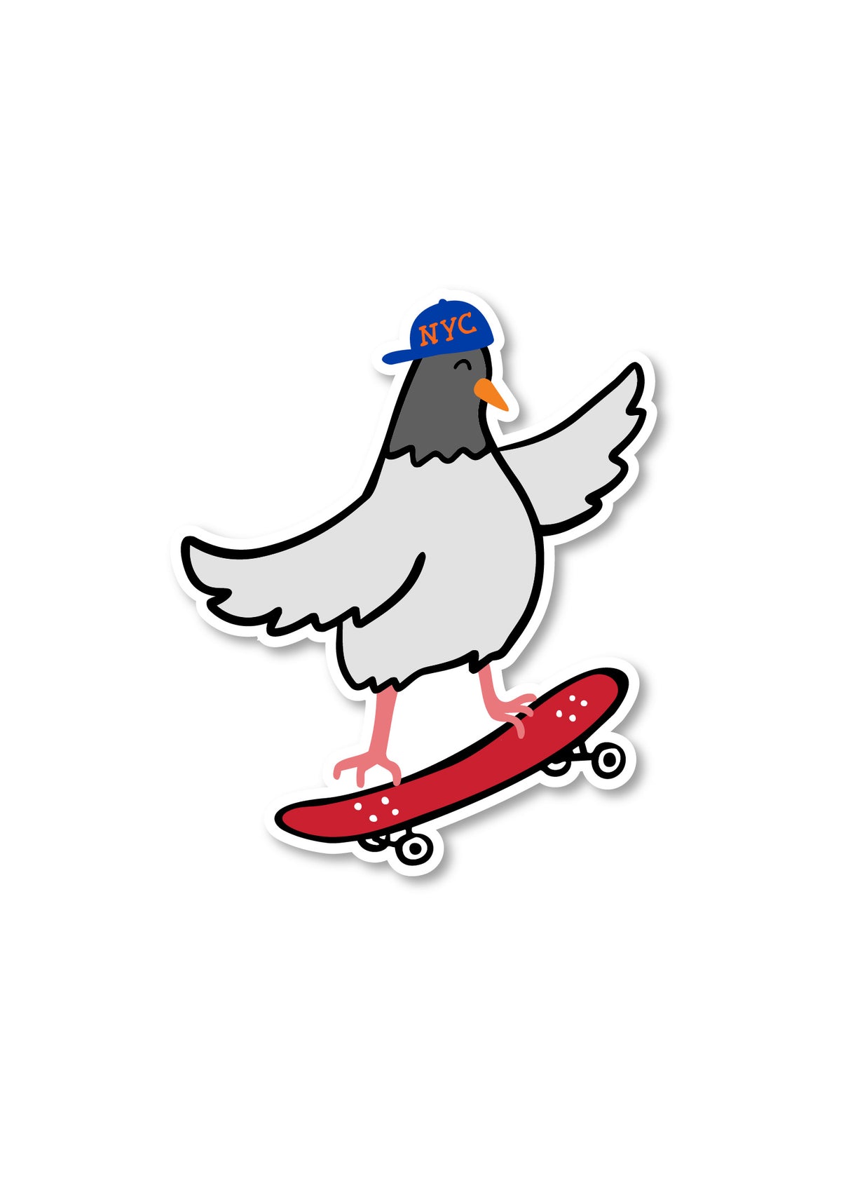 NYC Pigeon Sticker