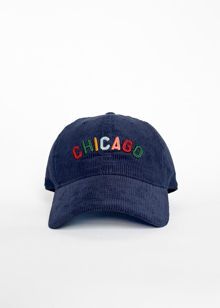 Toddler Sweet Home Chicago Dad Hat - Navy