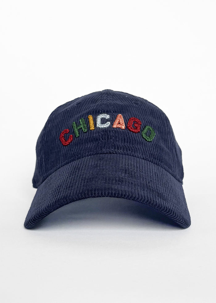 Youth Sweet Home Chicago Dad Hat - Navy