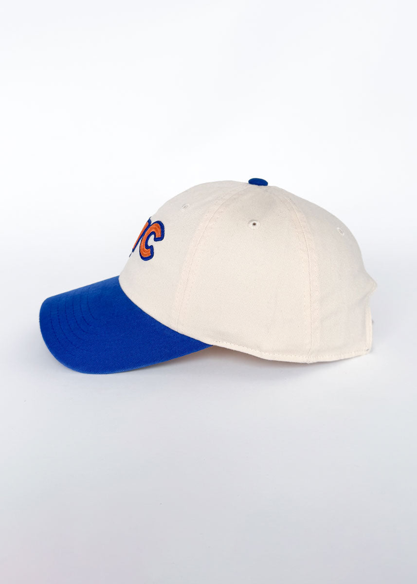 New Timer NYC Baseball Cap - Blue & Orange